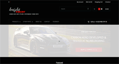 Desktop Screenshot of knightracer.com